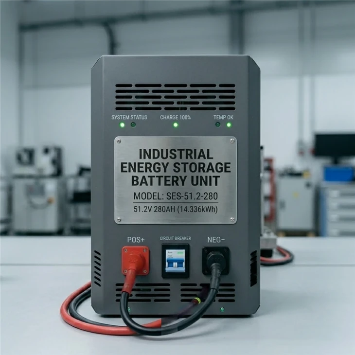 แบตเตอรี่เก็บพลังงานแรงดันไฟฟ้าสูง- 51.2V 280AH